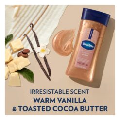 Vaseline Sunlit Glow Gel Oil Vanilla Cocoa 200ml - Image 2